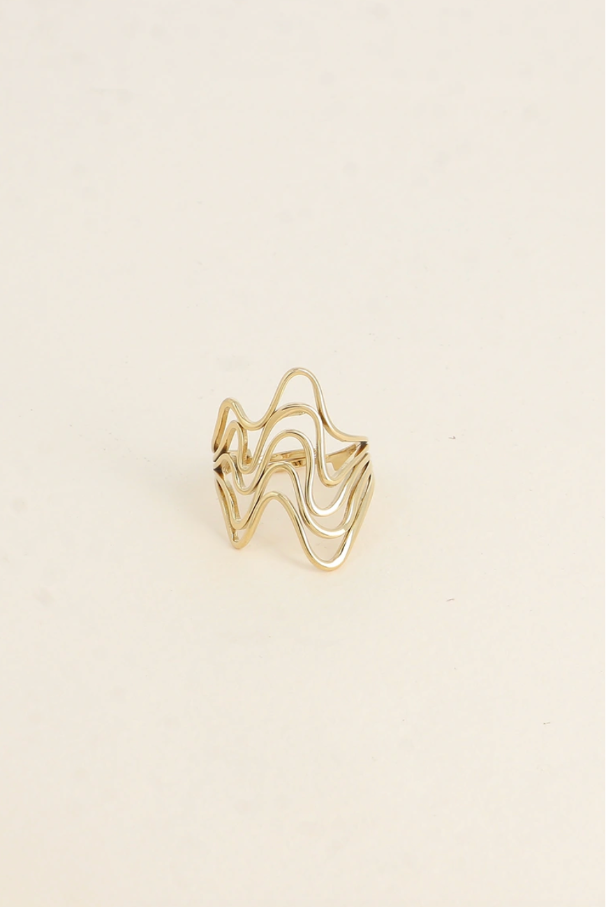 Breiter Ring Welle