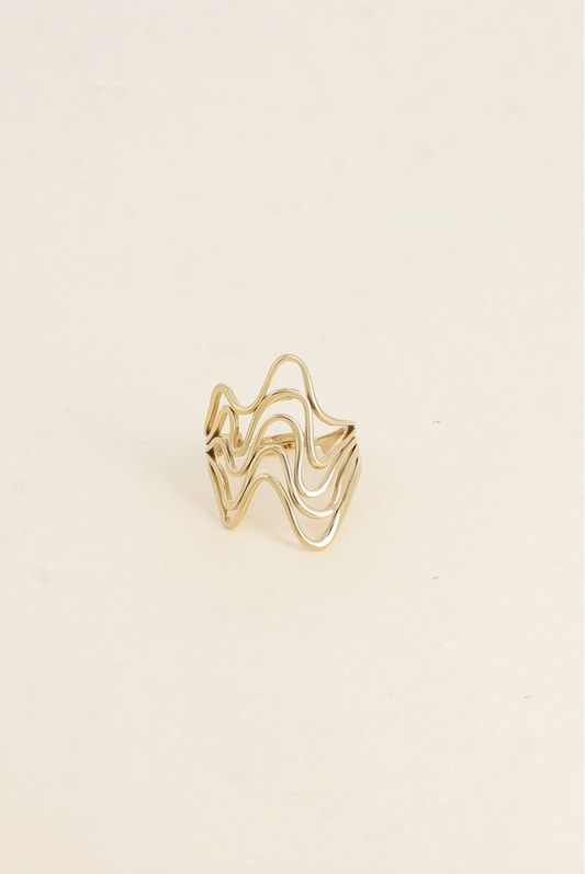 Breiter Ring Welle